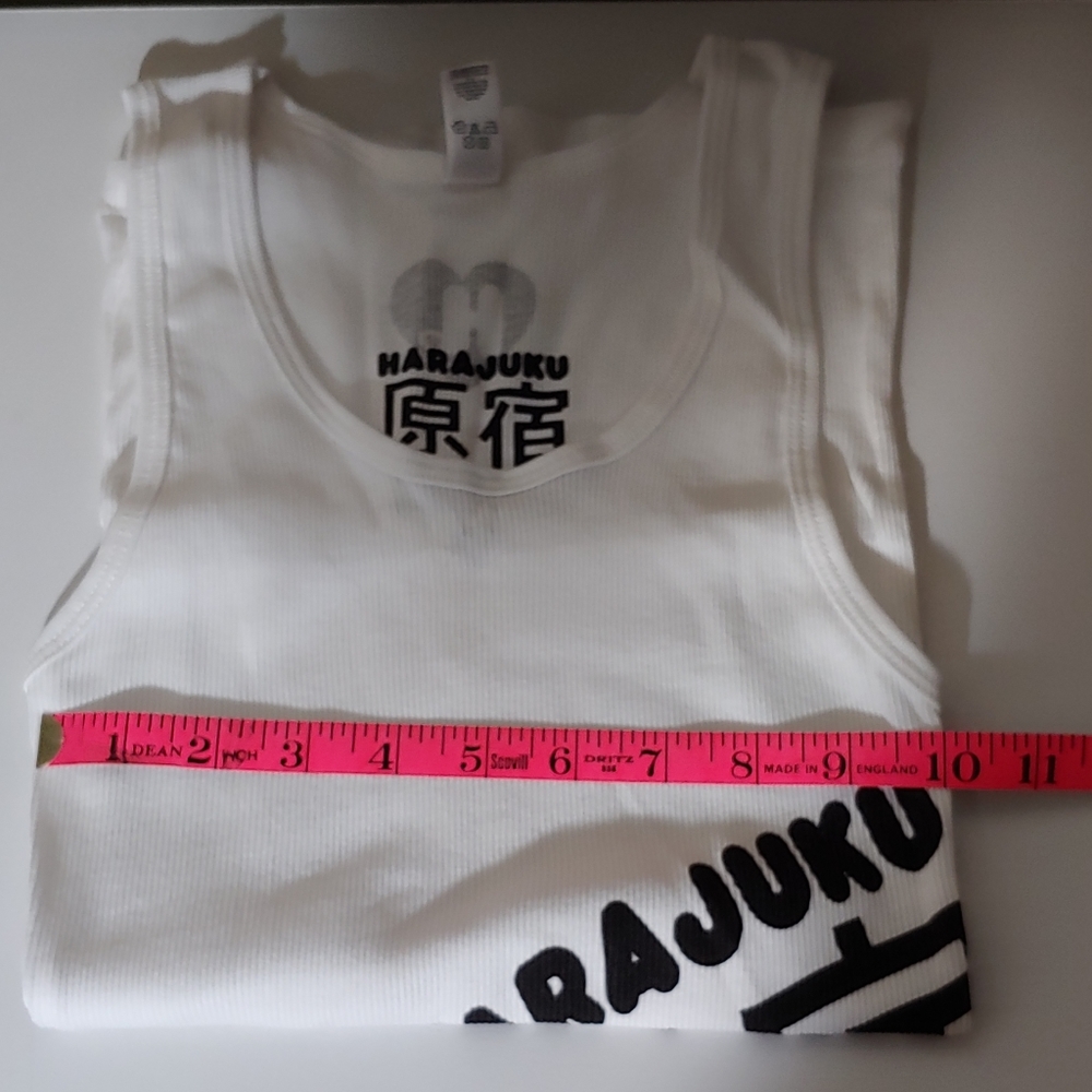 Harajuku Lovers white tank top - Picture 4 of 4